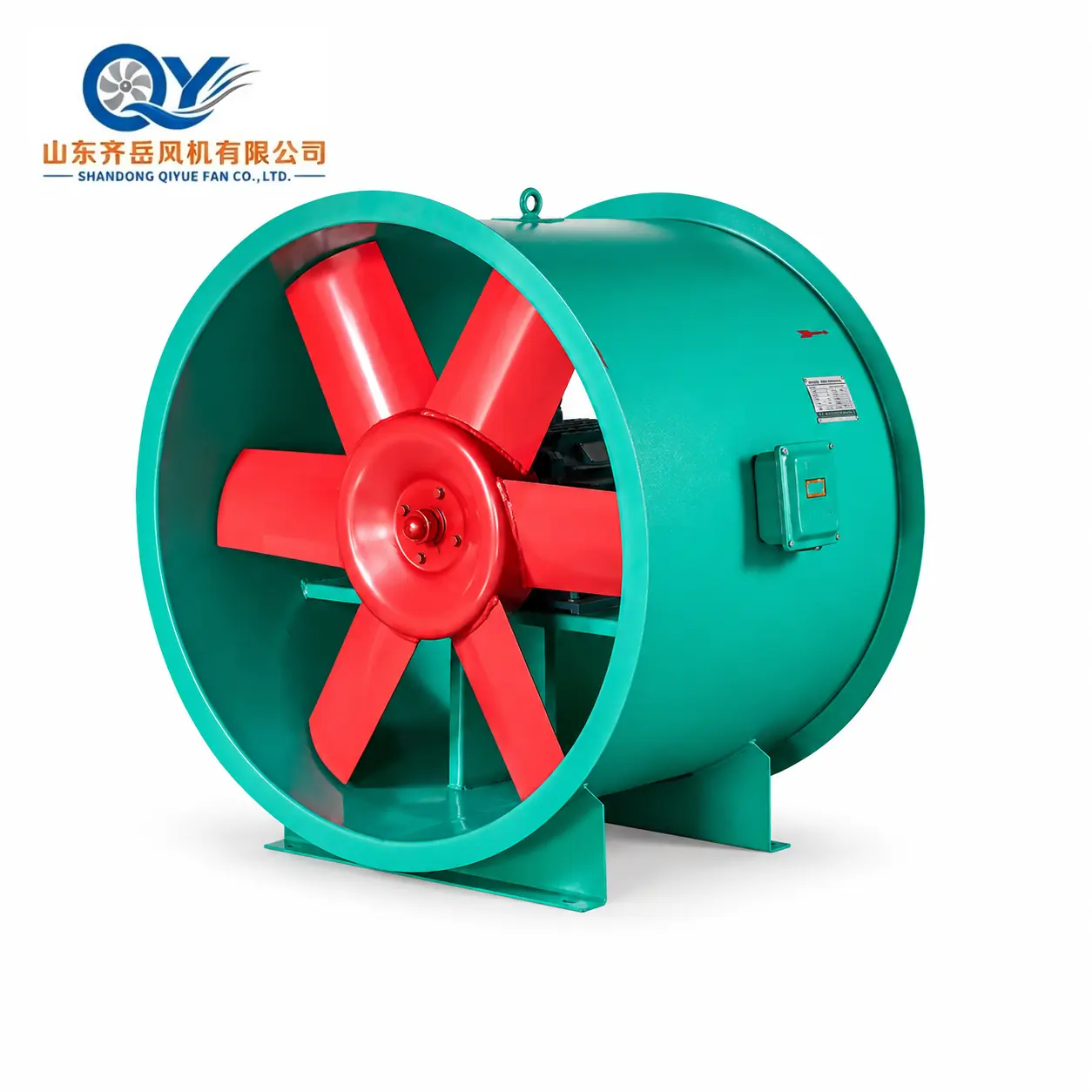 HTF-Ⅱ Doble-Ventilador axial de escape de humo y fuego de velocidad
